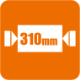 310mm