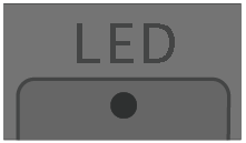 LED 青点滅）
