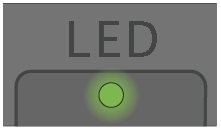 LED 緑点灯
