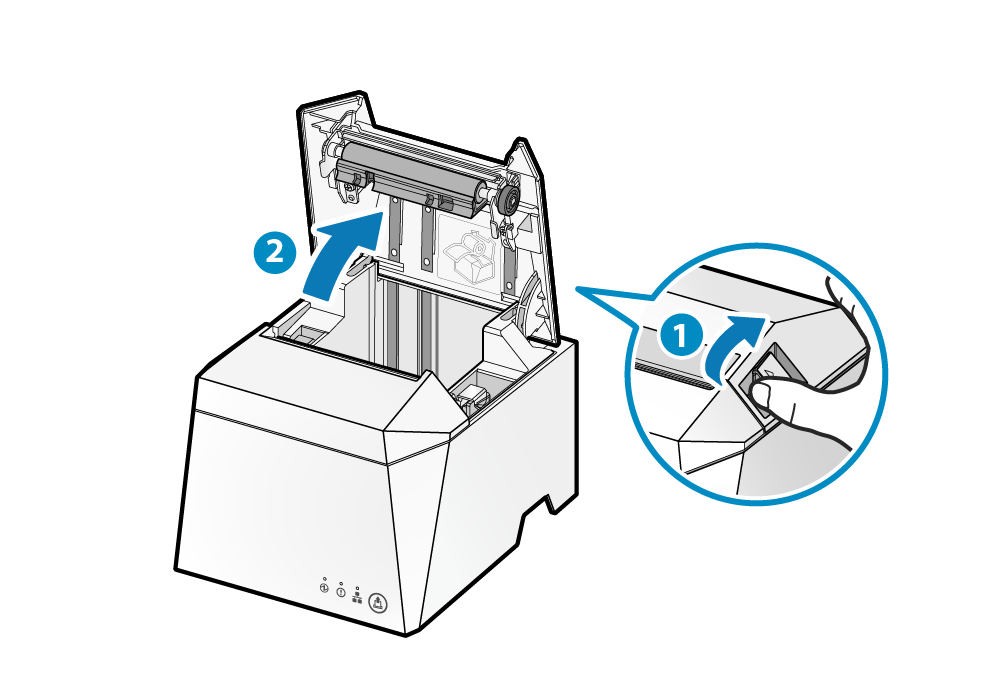 Paper Setup: TSP100IV Online Manual