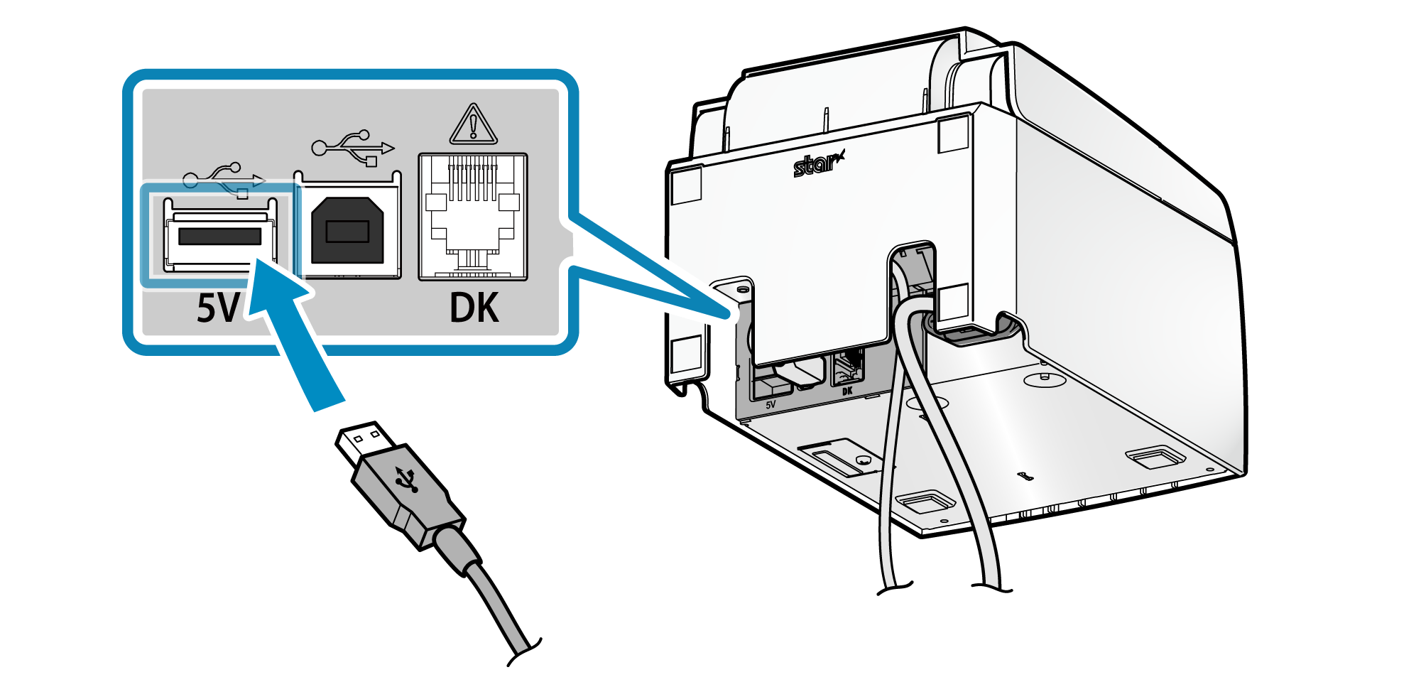 Set External Devices: TSP100IIIU Online Manual